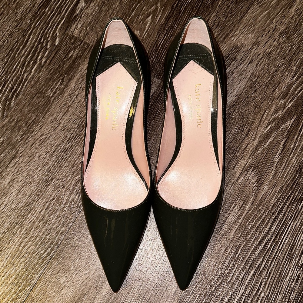KATE SPADE // BRAND NEW // DARK OLIVE // GARNISH PUMP